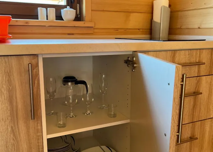 Letniskowe Gala Деревянный коттедж Грзибово